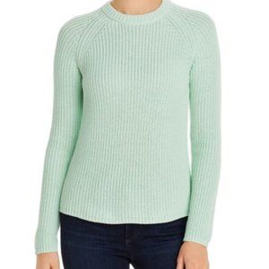 525 America Mint Green Cable Sweater NWT
